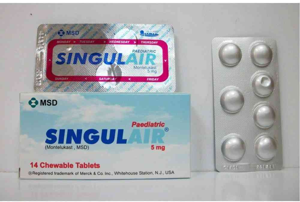 سينجولير 5مجم 14 قرص مضغ