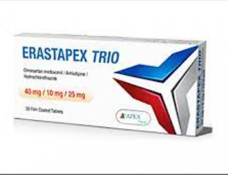 ايراستابكس تريو 10/40/25مجم 30 قرص