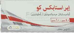 ايراستابكس كو 10/40مجم 30 قرص