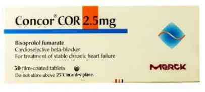 كونكور كور 2.5مجم 30 قرص