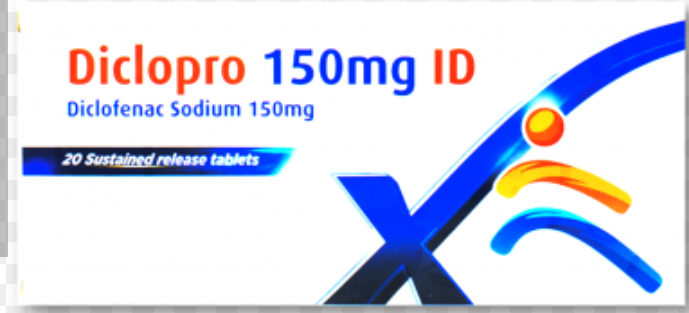ديكلوبرو 150مجم اي دي 20 قرص