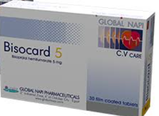 بيزوكارد 5مجم 30 قرص