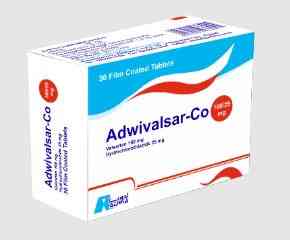 ادويفالسار -كو 160/12.5مجم 10 قرص