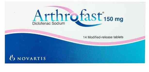 ارثروفاست 150مجم 14 قرص