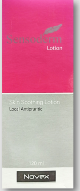 سنسوديرم لوشن 120 مل للحكة والحساسية والتهابات الجلد